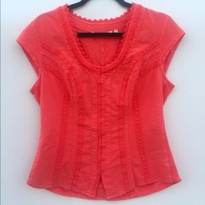 SOFT SURROUNDINGS SLEEVLESS TOP WOMENS SIZE MEDIUM